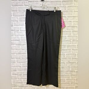 Dalia womens Collection Charcoal Dress Pants petite size 12P
